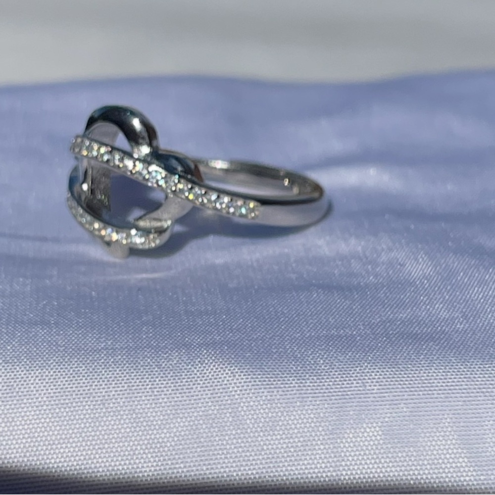 Sterling silver Elegant Silver Heart Ring